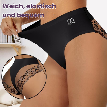 QUASTI Elegance – Spitzen-Slip 8er-Pack
